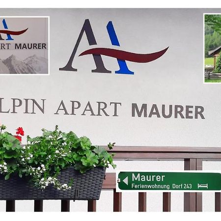Alpin Apart Maurer 란켄펠트 외부 사진